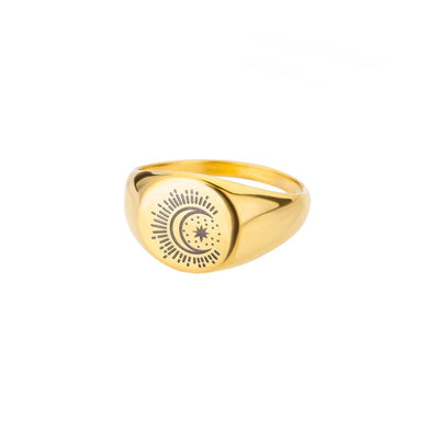 BOHO Signet Ring