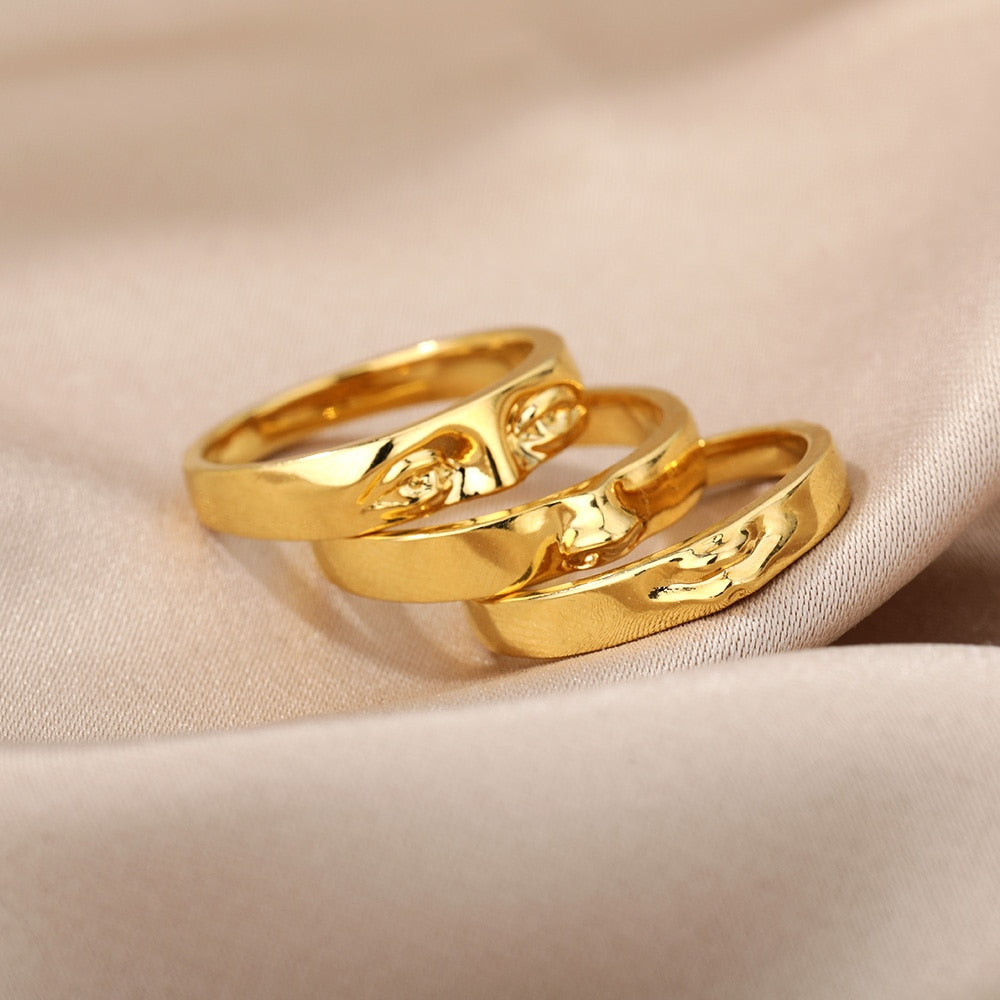 Eye of David Stack Ring