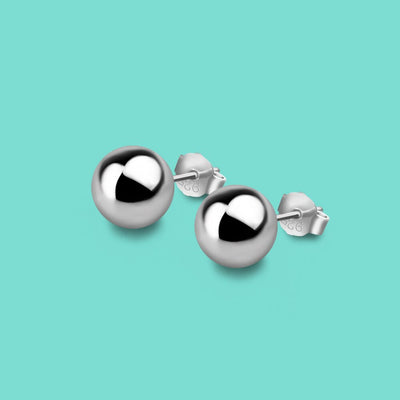 Silver Stud Earrings