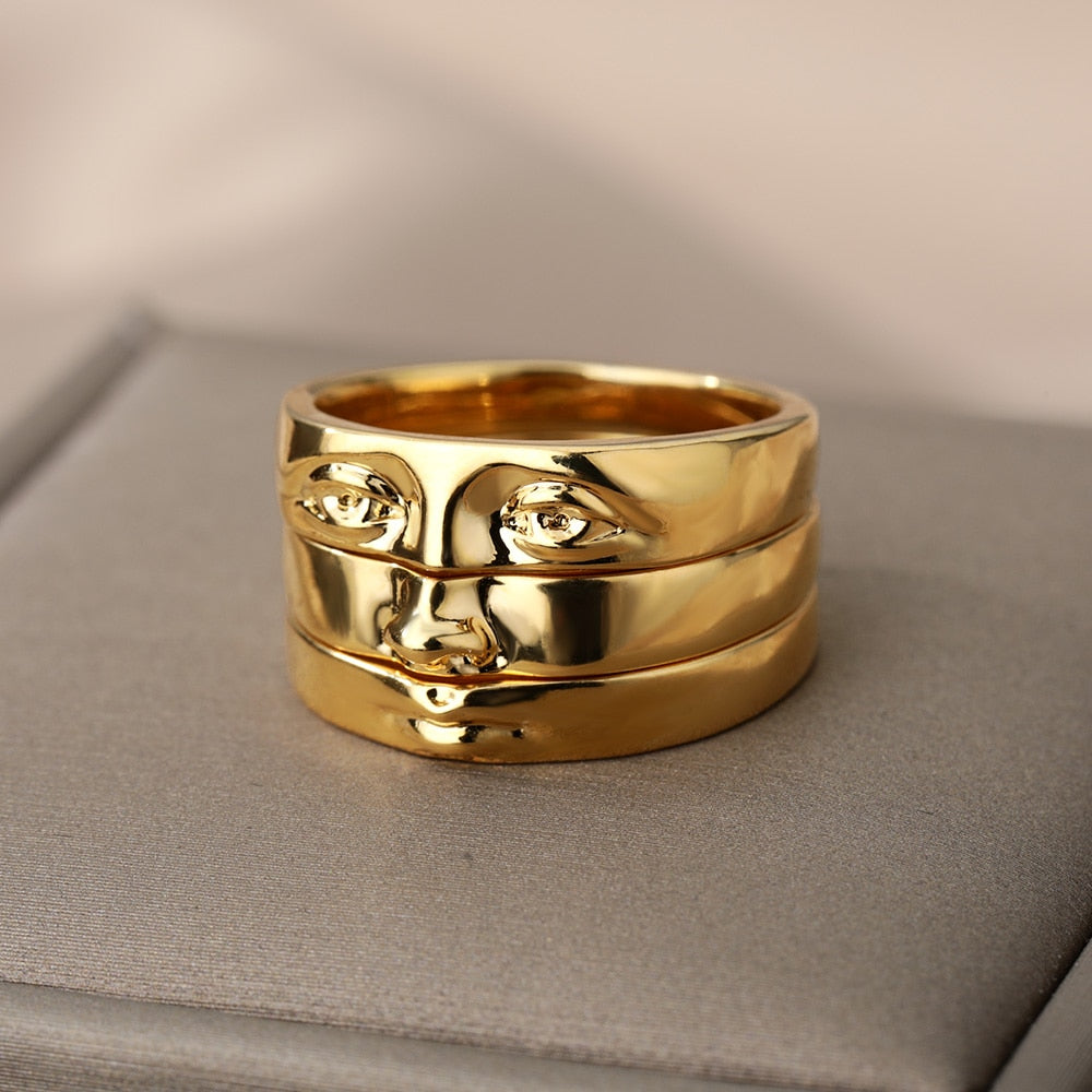 Eye of David Stack Ring