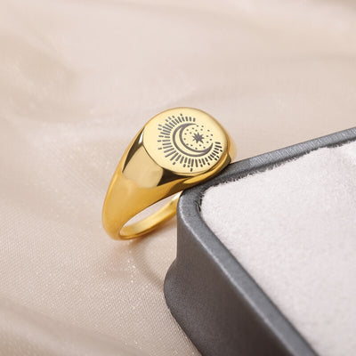 BOHO Signet Ring