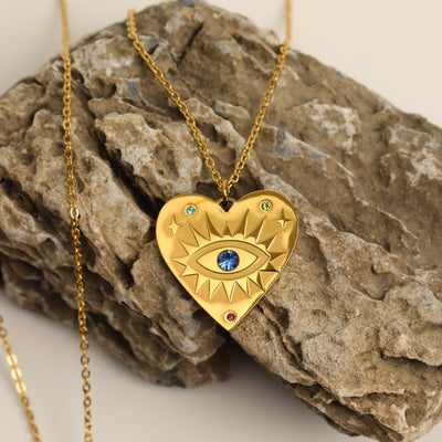 Turkish EVIL EYE Pendant Necklace