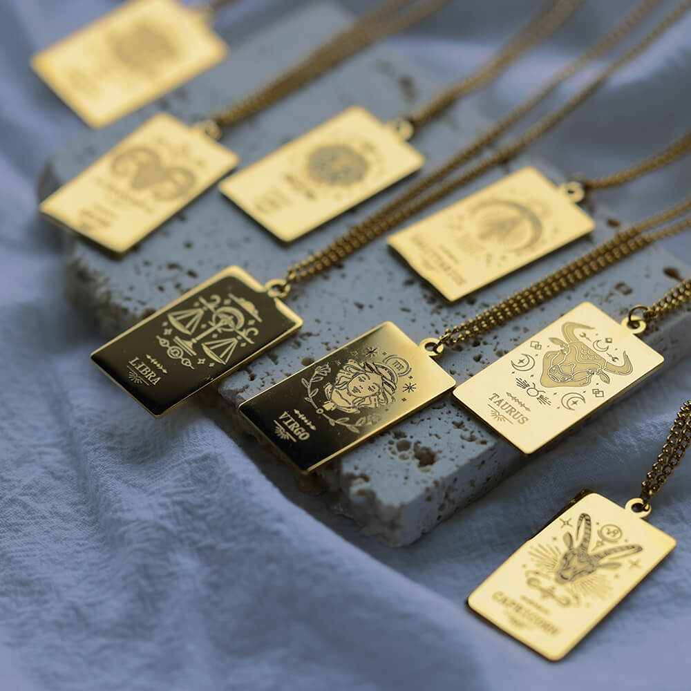 Zodiac Dog Tags